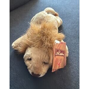 Dakin Lou Rankin Mini Friends Maximilian Lion Plush Brown Tan New With Tags 8”